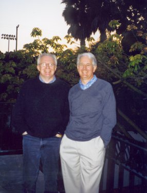 Jim (on the right), with his brother Paul, who teaches ethnic history at UC Santa Barbara.