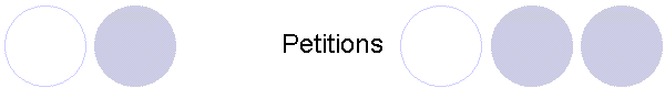 Petitions